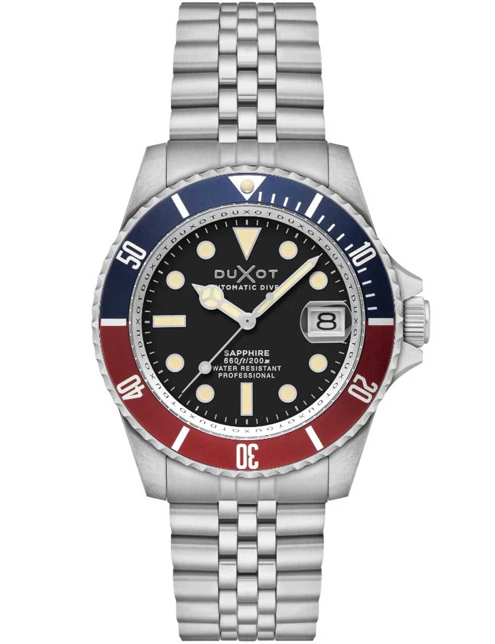 Duxot DX-2057-11 vyriškas laikrodis Atlantica Automatic Diver 42mm 20ATM