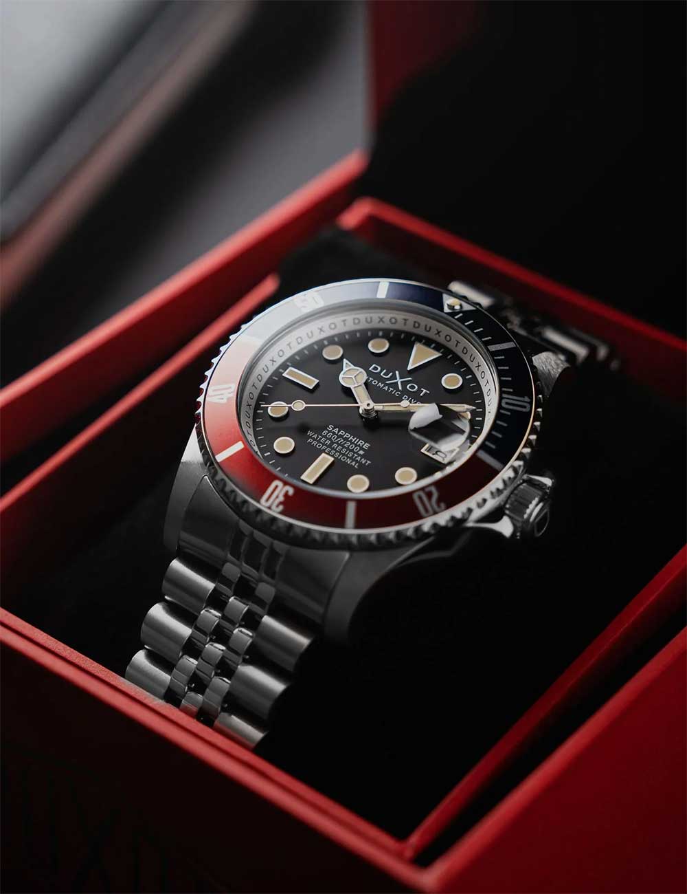 Duxot DX-2057-11 vyriškas laikrodis Atlantica Automatic Diver 42mm 20ATM