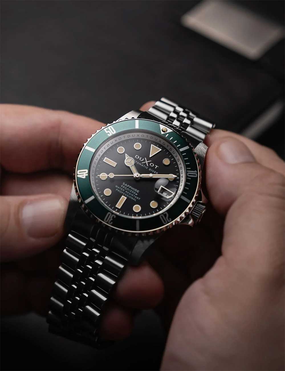 Duxot DX-2057-33 vyriškas laikrodis Atlantica Automatic Diver 42mm 20ATM