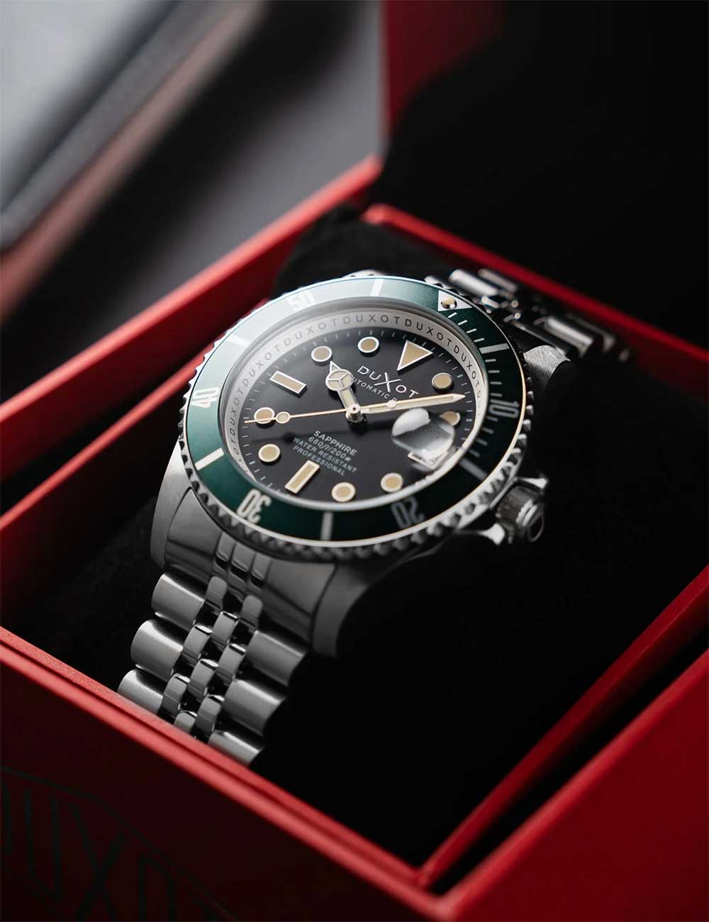Duxot DX-2057-33 vyriškas laikrodis Atlantica Automatic Diver 42mm 20ATM