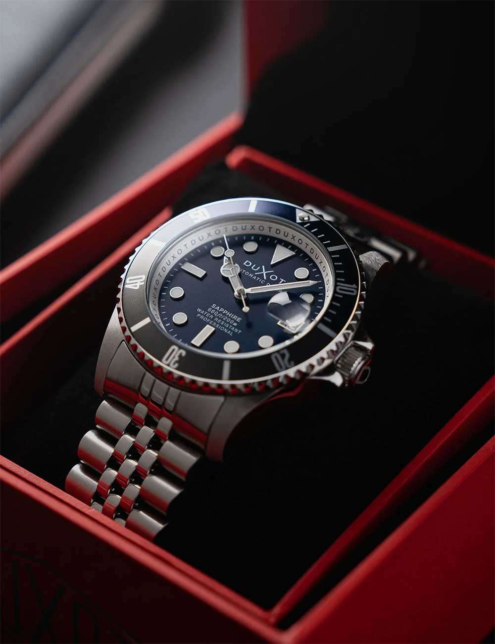Duxot DX-2057-44 vyriškas laikrodis Atlantica Automatic Diver 42mm 20ATM