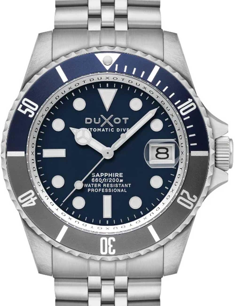 Duxot DX-2057-44 vyriškas laikrodis Atlantica Automatic Diver 42mm 20ATM
