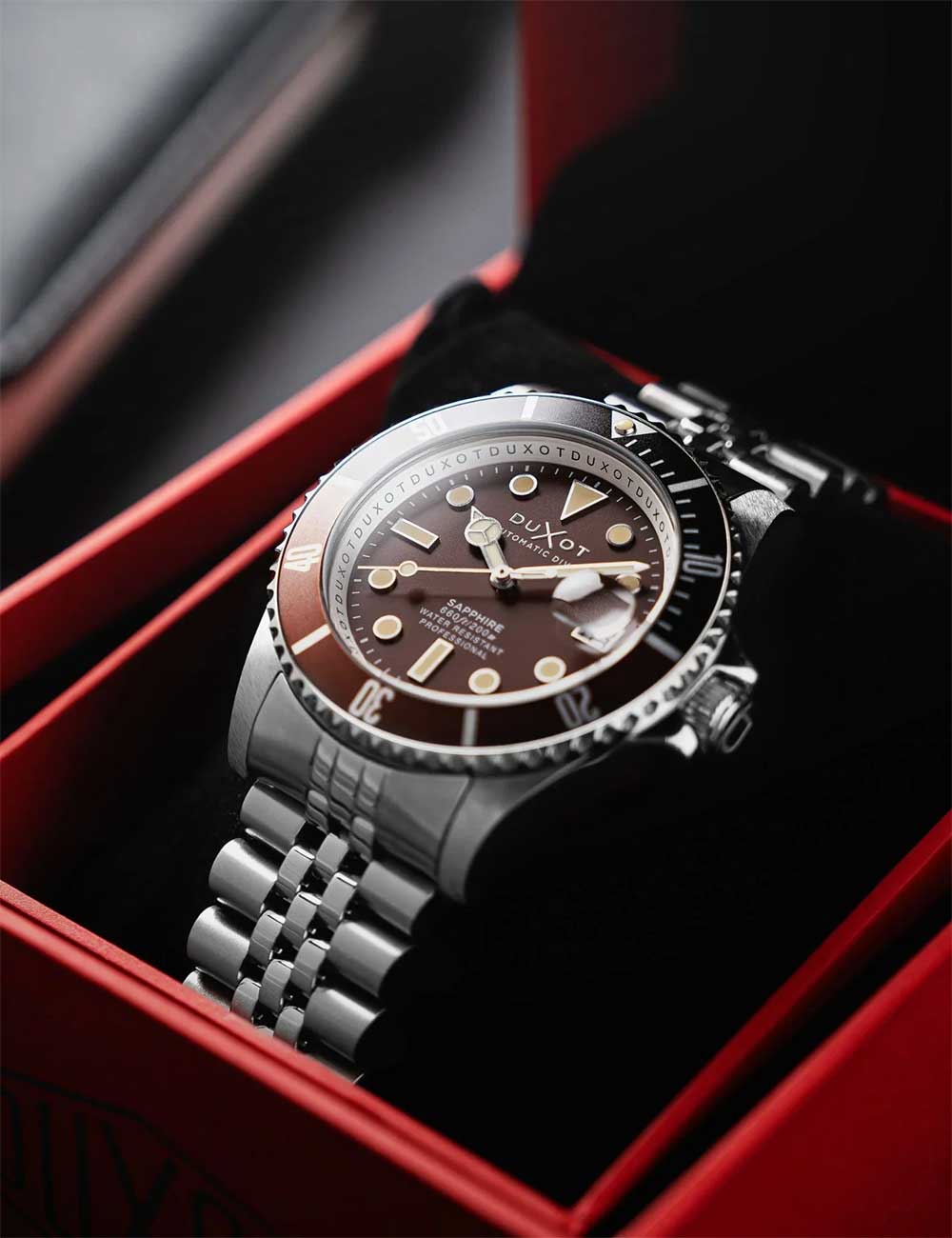 Duxot DX-2057-99 vyriškas laikrodis Atlantica Automatic Diver 42mm 20ATM