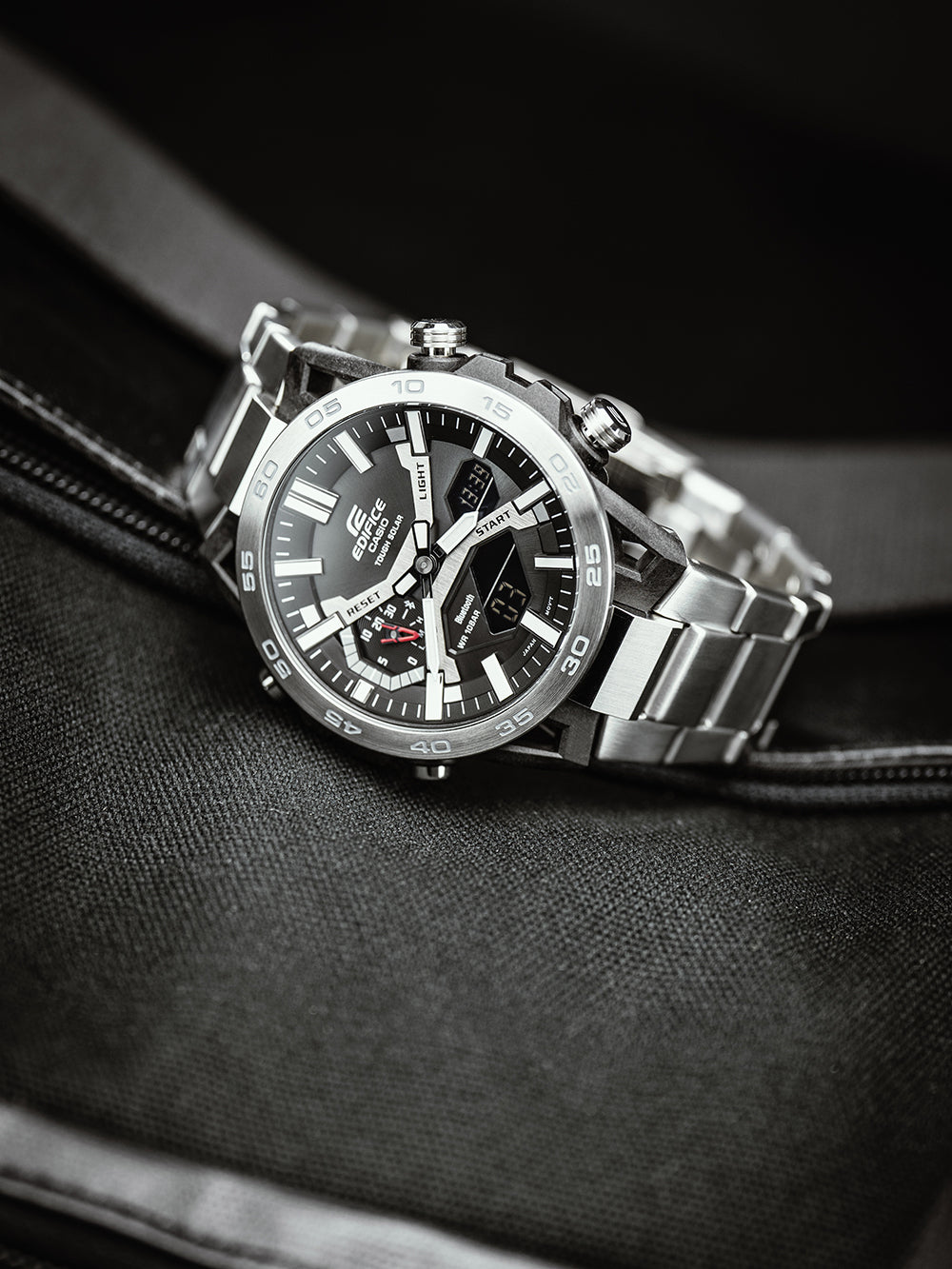 Casio ECB-2000D-1AEF Edifice Solar vyriškas laikrodis 48mm 10ATM