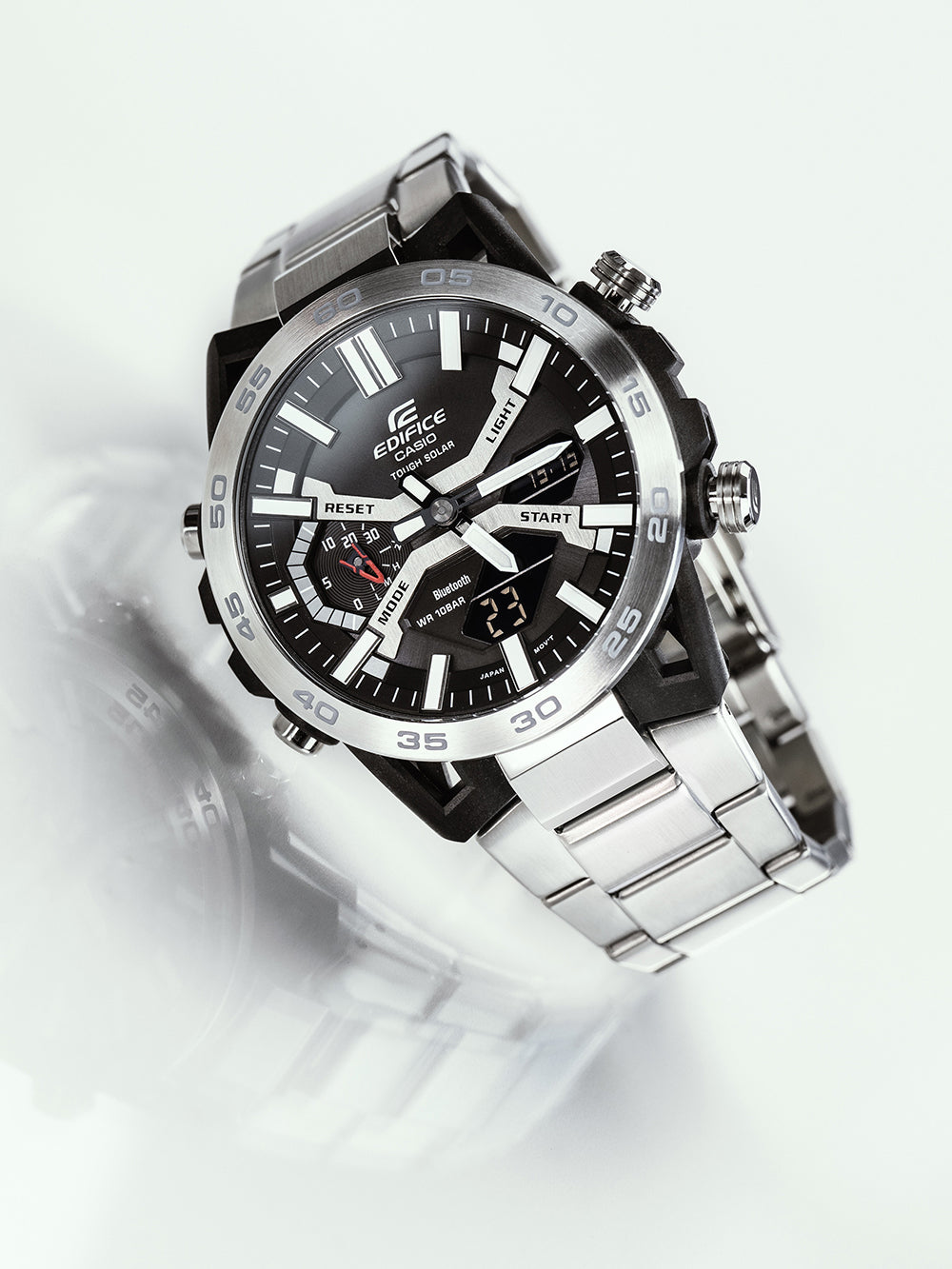 Casio ECB-2000D-1AEF Edifice Solar vyriškas laikrodis 48mm 10ATM