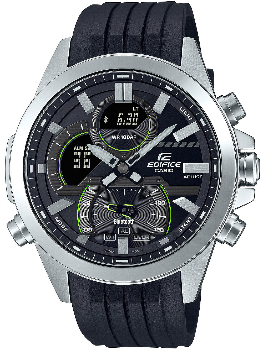 Casio ECB-30P-1AEF Edifice vyriškas laikrodis 49mm 10ATM