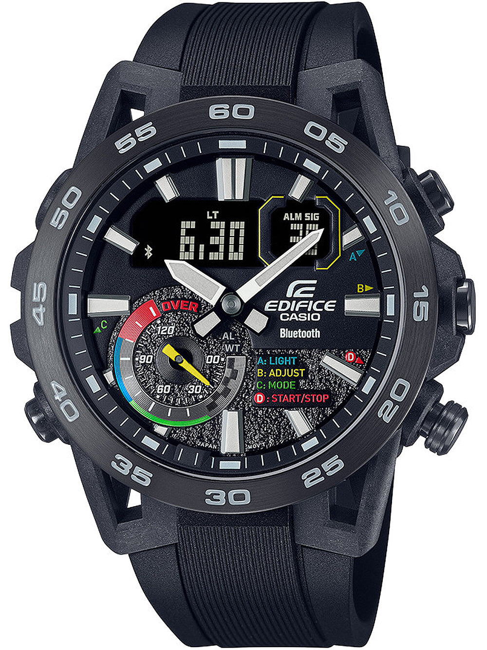 Casio ECB-40MP-1AEF Edifice vyriškas laikrodis 48mm 10ATM