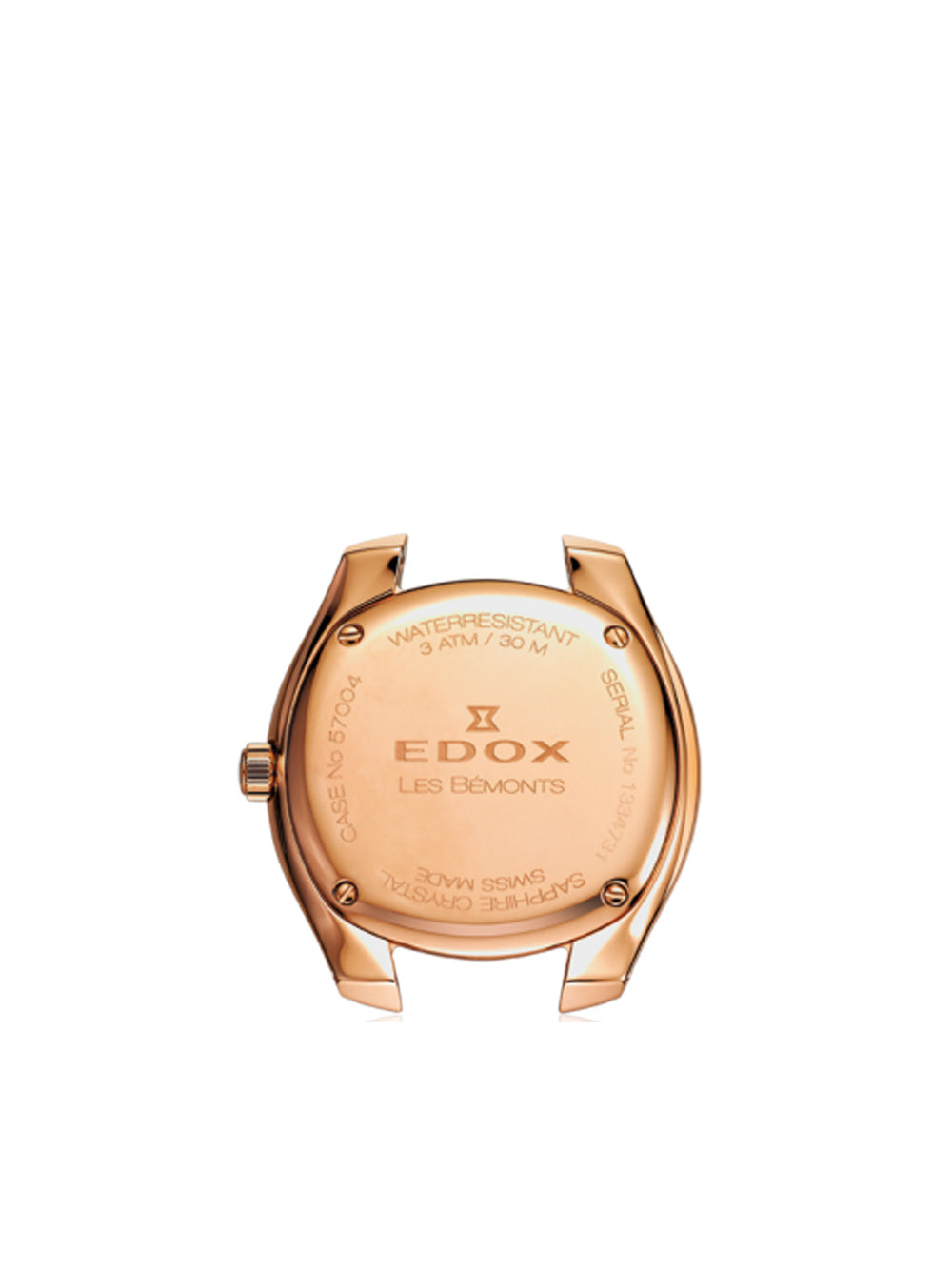 Edox 57004-37R-AIR Les Bemonts moteriškas laikrodis 30mm 3ATM