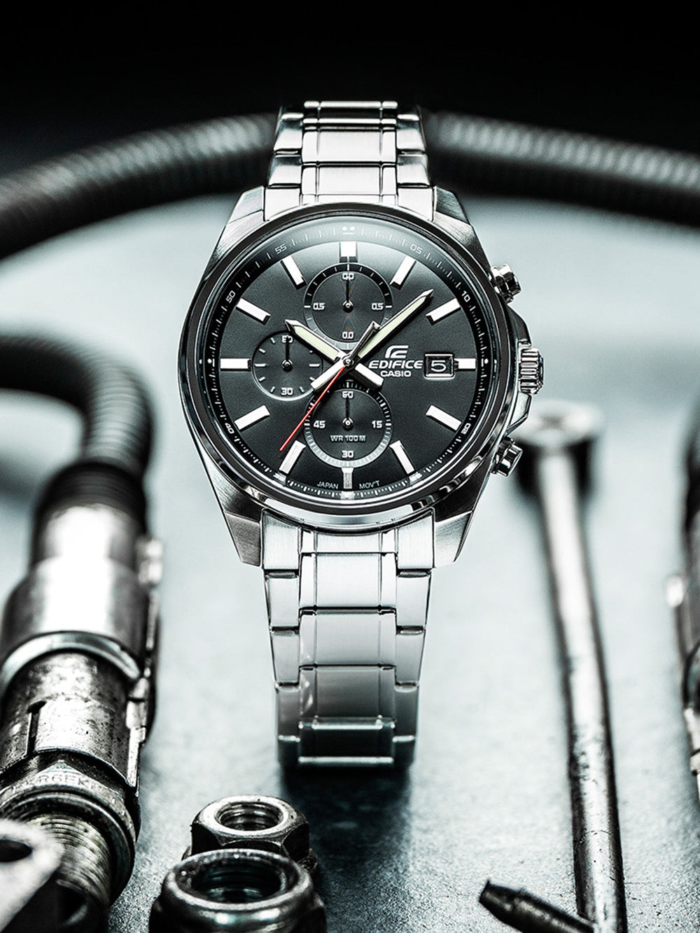 Casio EFV-610D-1AVUEF Edifice vyriškas laikrodis 43mm 10ATM