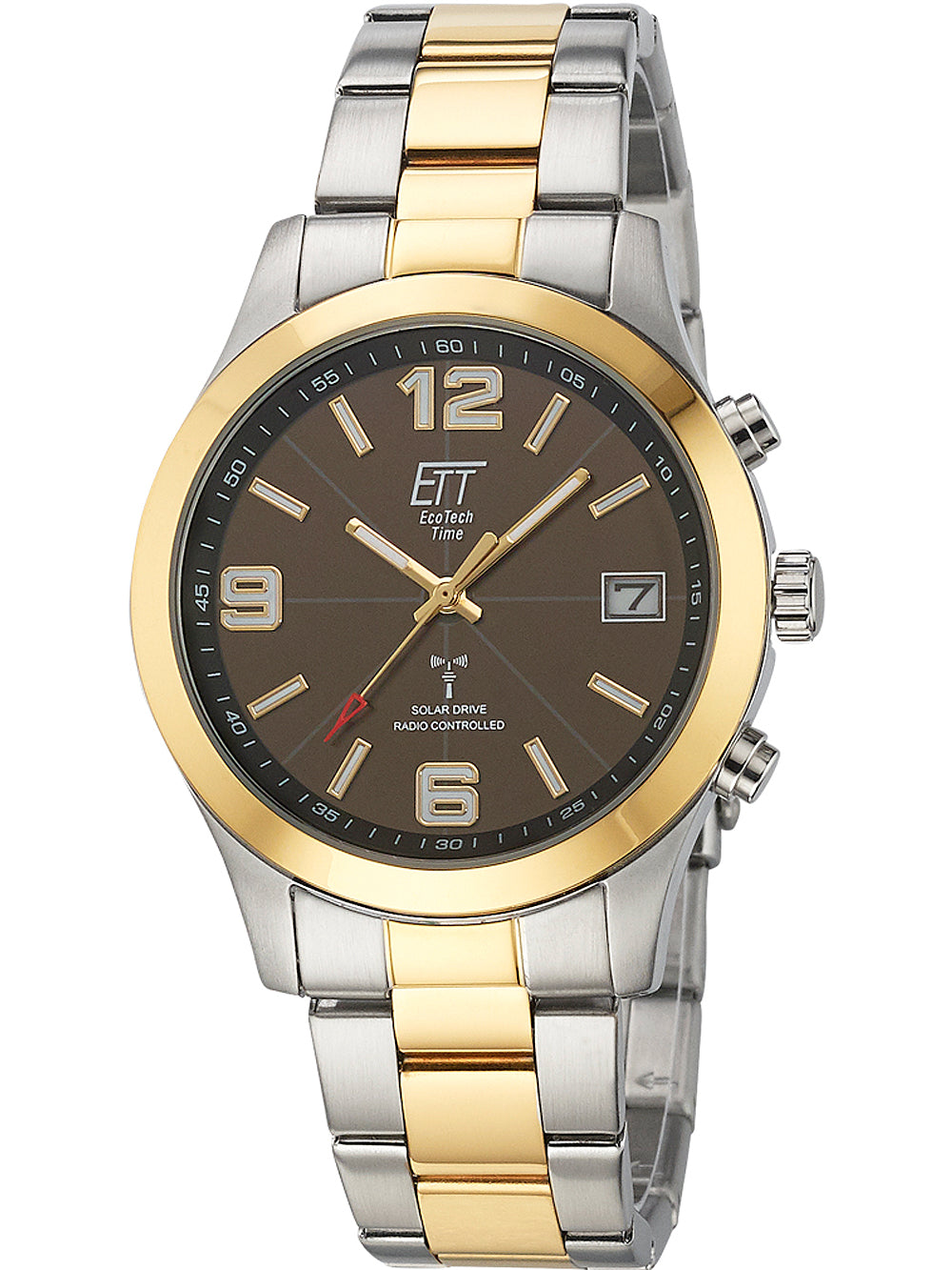 ETT EGS-11484-22M Solar Drive radio controlled Gobi vyriškas laikrodis 41mm 10ATM