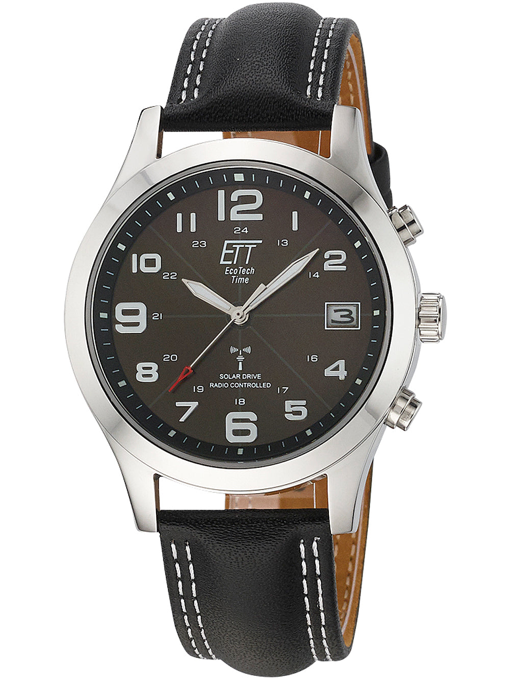 ETT EGS-11486-32L Solar Drive radio controlled Gobi vyriškas laikrodis 41mm 5ATM