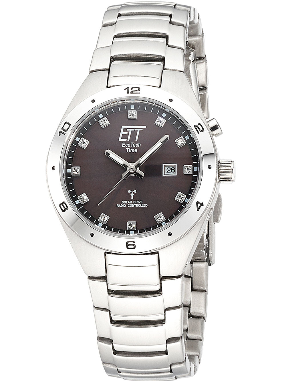 ETT ELS-11442-21M Funk Solar Drive Altai moteriškas laikrodis 32mm 5ATM