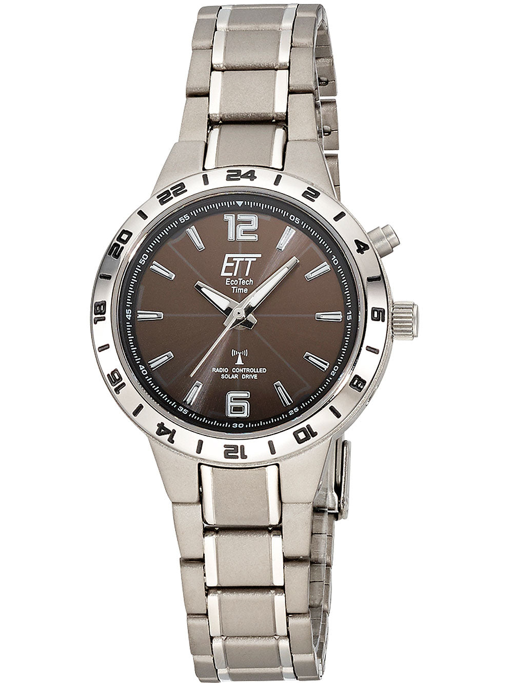 ETT ELT-11446-21M Funk Solar Drive Basic Titan moteriškas laikrodis 32mm 5ATM