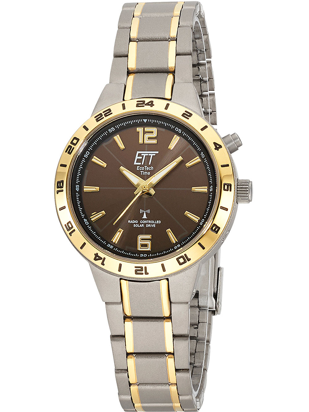 ETT ELT-11448-21M Funk Solar Drive Basic Titan moteriškas laikrodis 32mm 5ATM