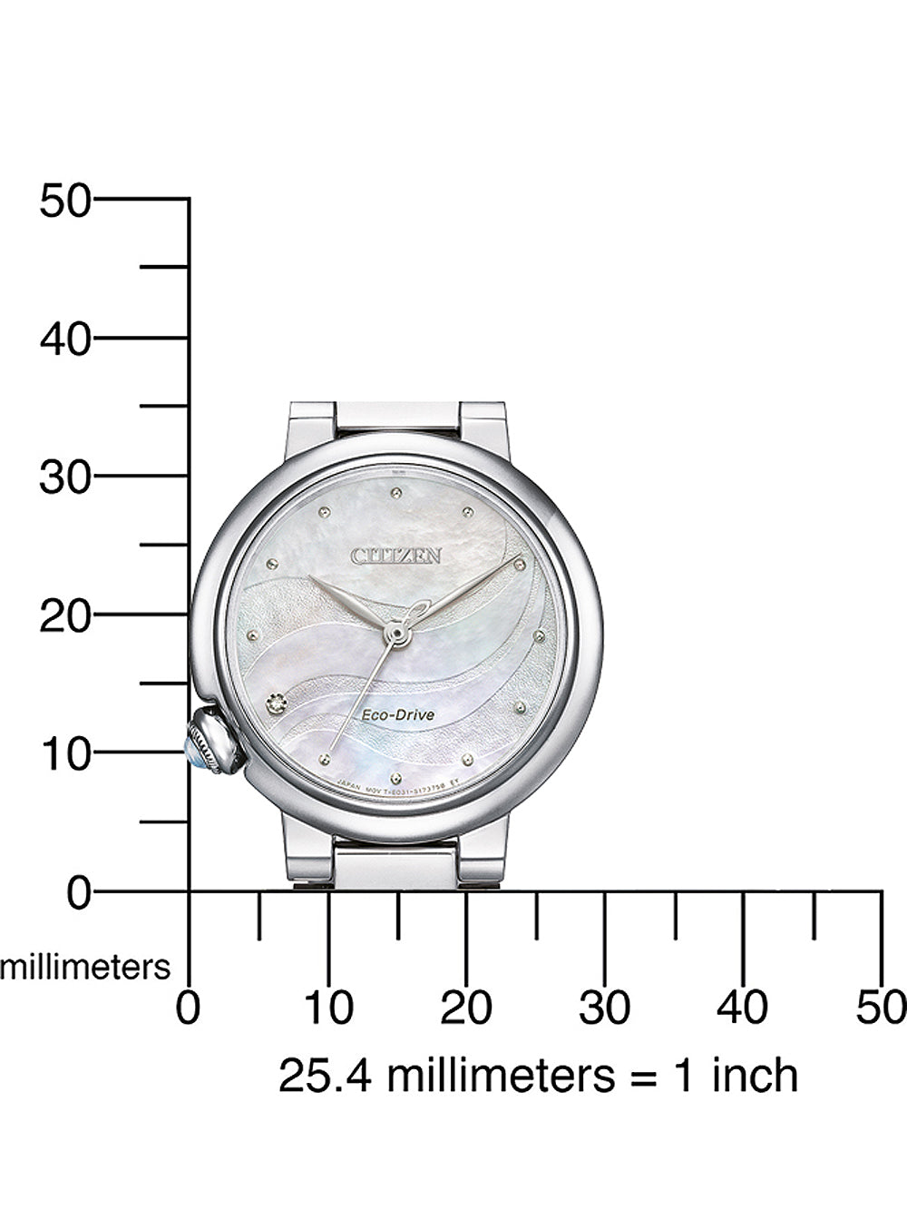 Citizen EM0910-80D Eco-Drive Elegance 30mm 5ATM