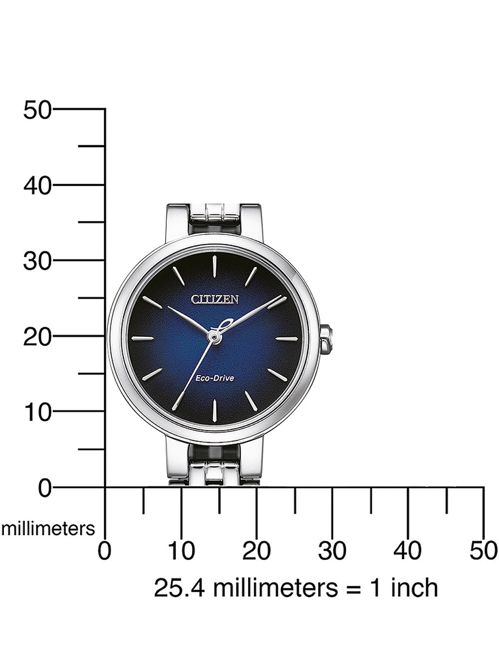Citizen EM0990-81L Eco-Drive Elegance moteriškas laikrodis 28mm 5ATM