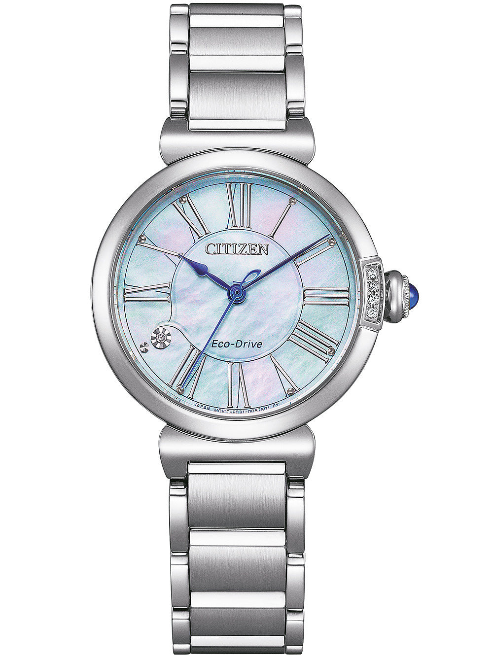 Citizen EM1060-87N Eco-Drive Elegance moteriškas laikrodis 30mm 5ATM