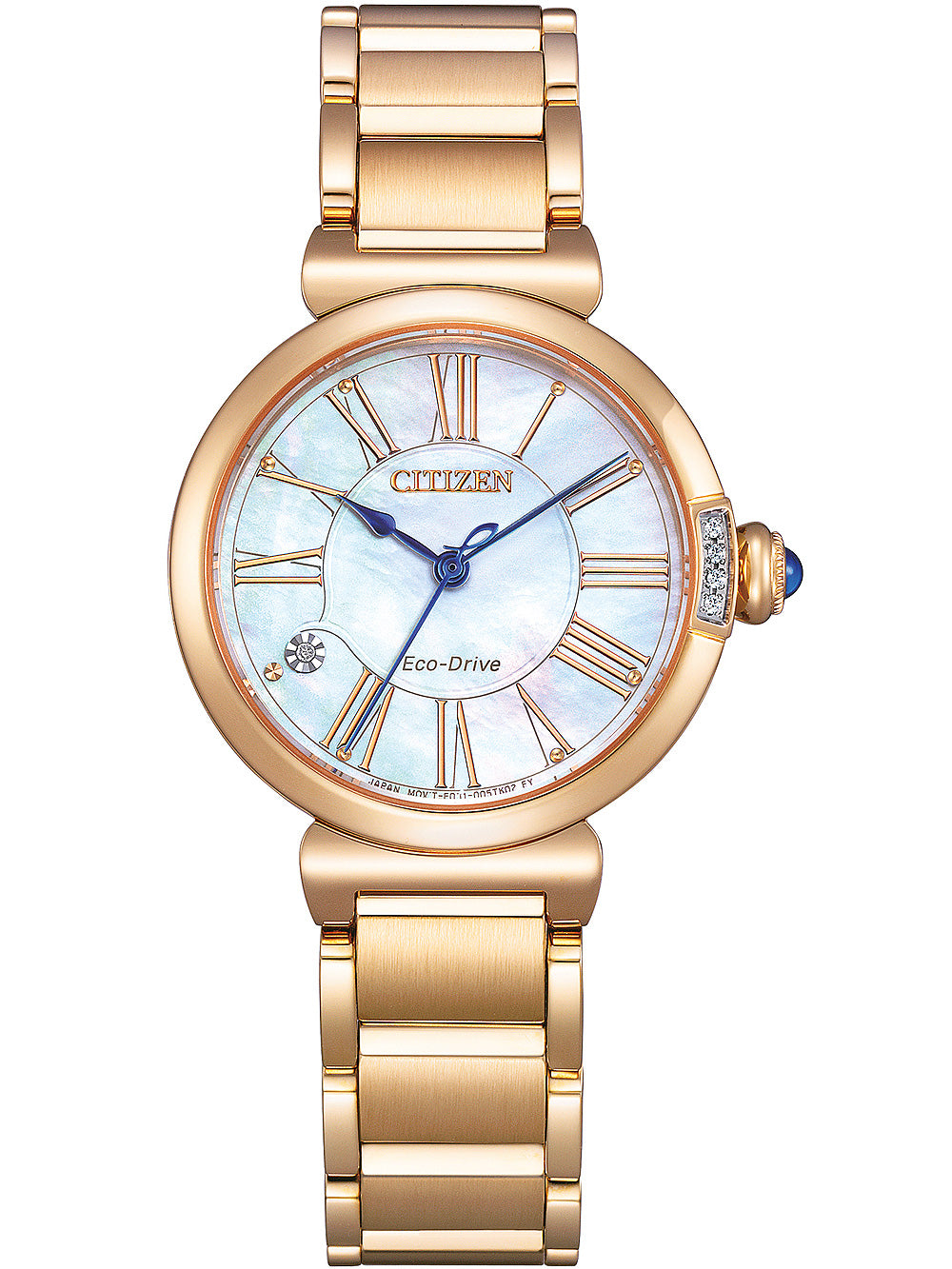 Citizen EM1063-89D Eco-Drive Elegance moteriškas laikrodis 30mm 5ATM