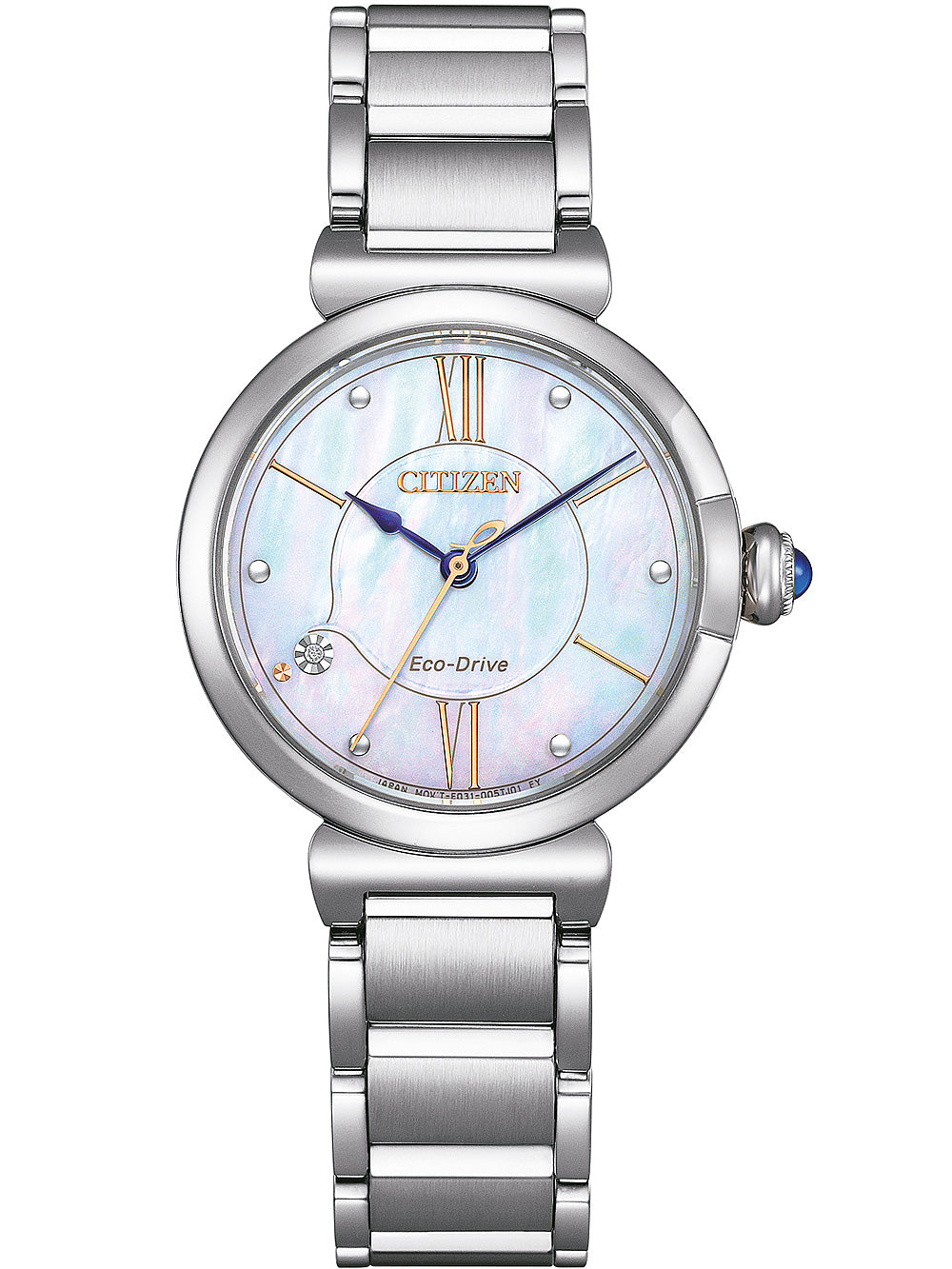 Citizen EM1070-83D Eco-Drive Elegance moteriškas laikrodis 30mm 5ATM