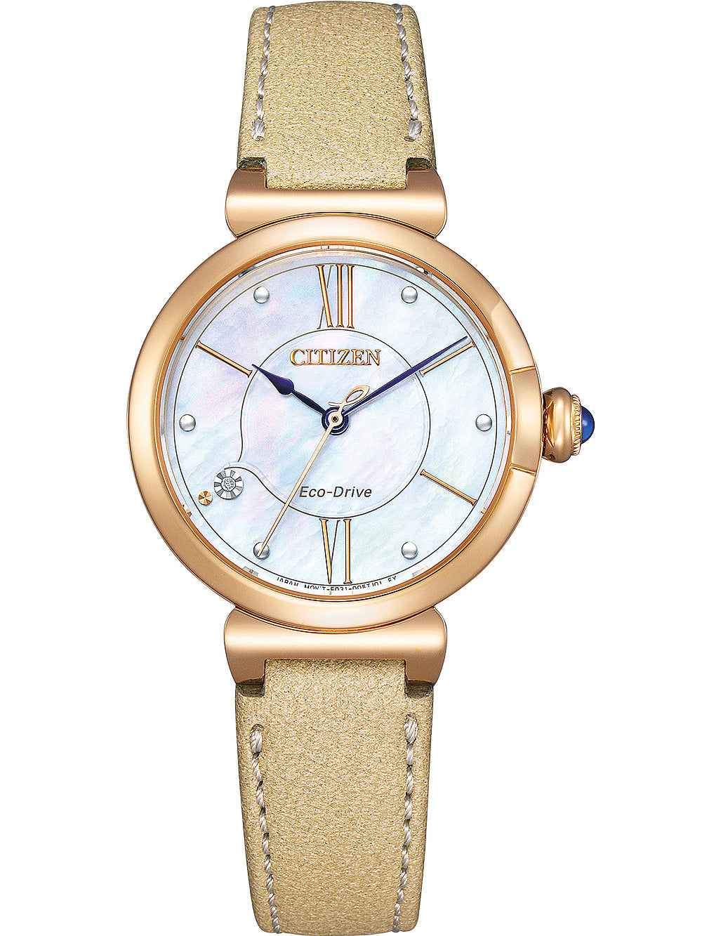 Citizen EM1073-18D Eco-Drive Elegance moteriškas laikrodis 30mm 5ATM