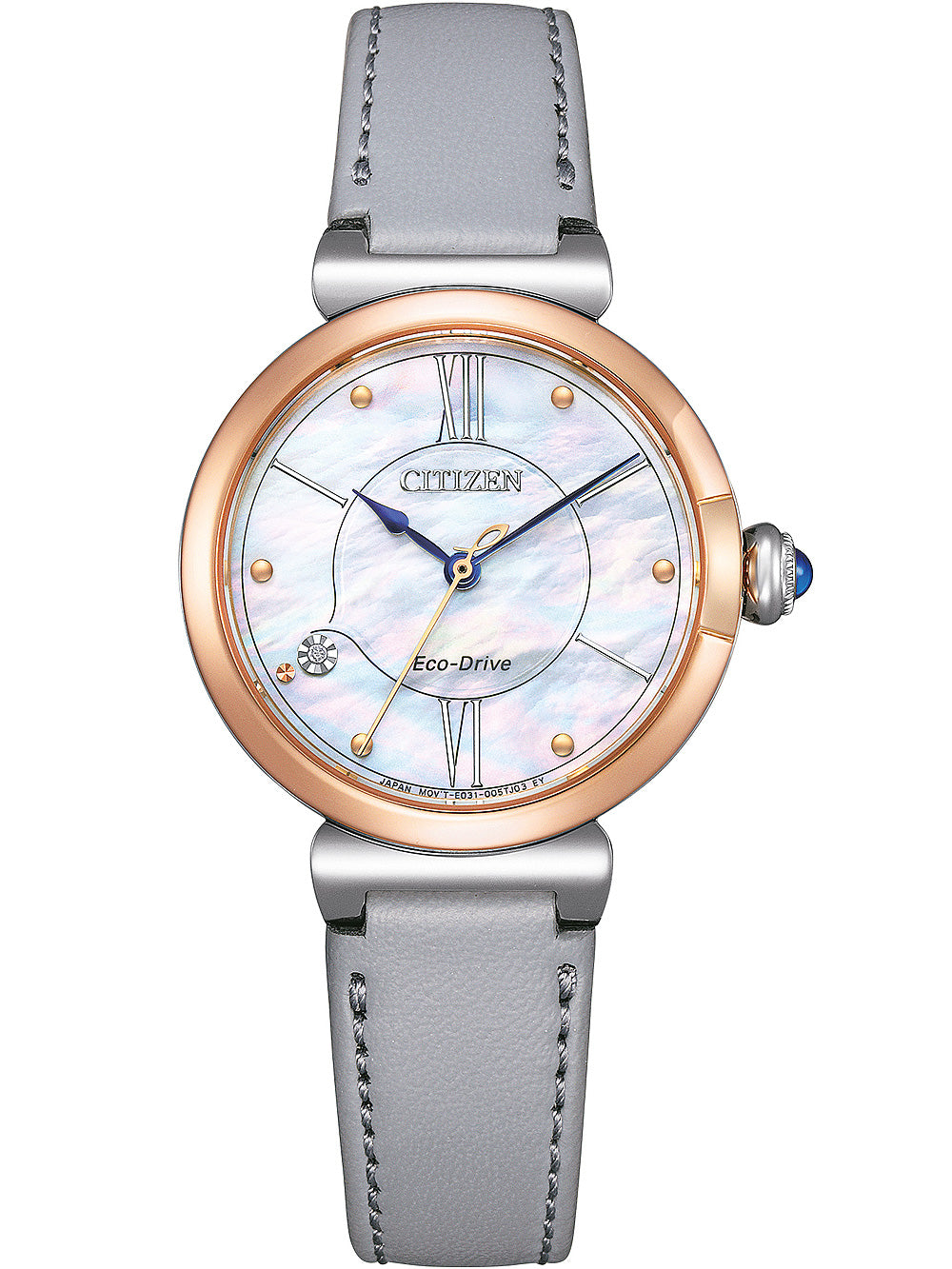 Citizen EM1074-15D Eco-Drive Elegance moteriškas laikrodis 30mm 5ATM