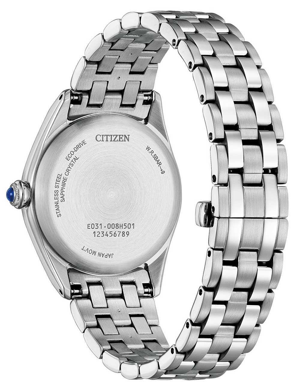 Citizen EM1140-80X moteriškas laikrodis Citizen L Eco-Drive  33,0mm 5ATM