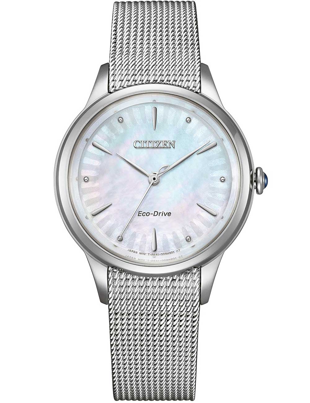 Citizen EM1150-86D moteriškas laikrodis Citizen L Eco-Drive  32,5mm 5ATM