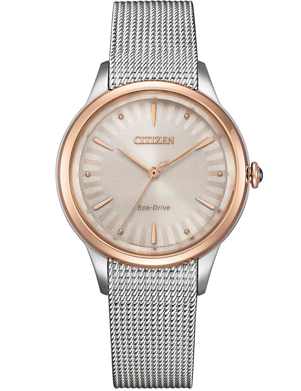 Citizen EM1156-80X moteriškas laikrodis Citizen L Eco-Drive  32,5mm 5ATM
