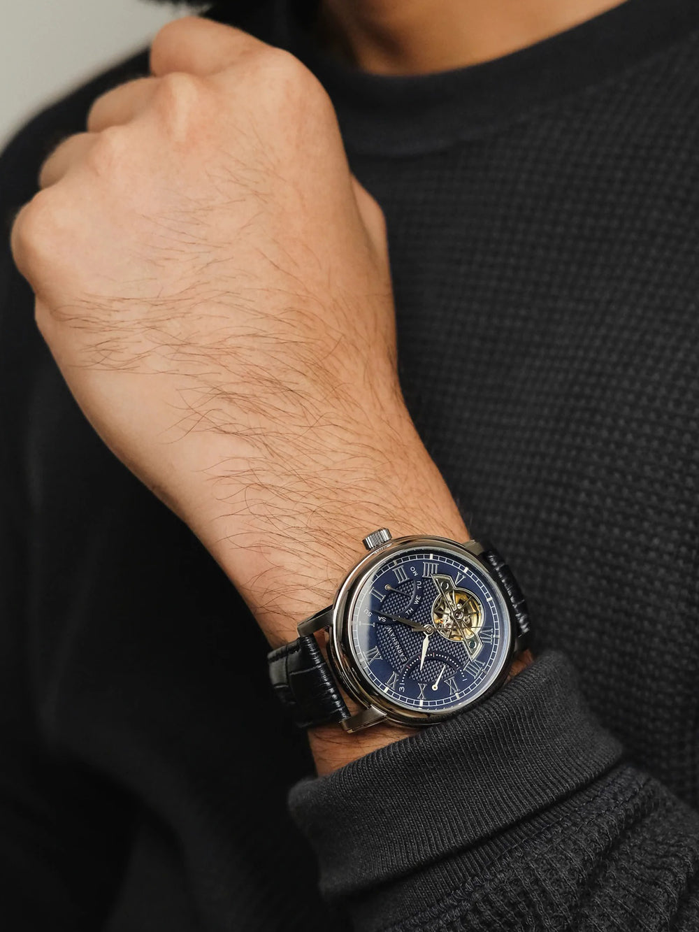 Thomas Earnshaw ES-8169-02 Longcase Double Retrograde Automatic 43mm