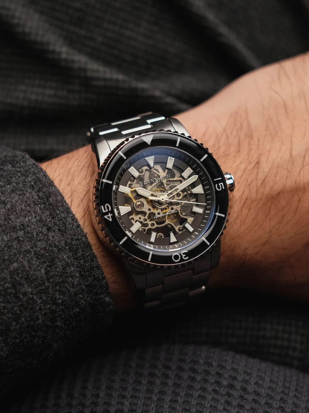 Thomas Earnshaw ES-8227-22 Wallis Skeleton Automatic 42mm