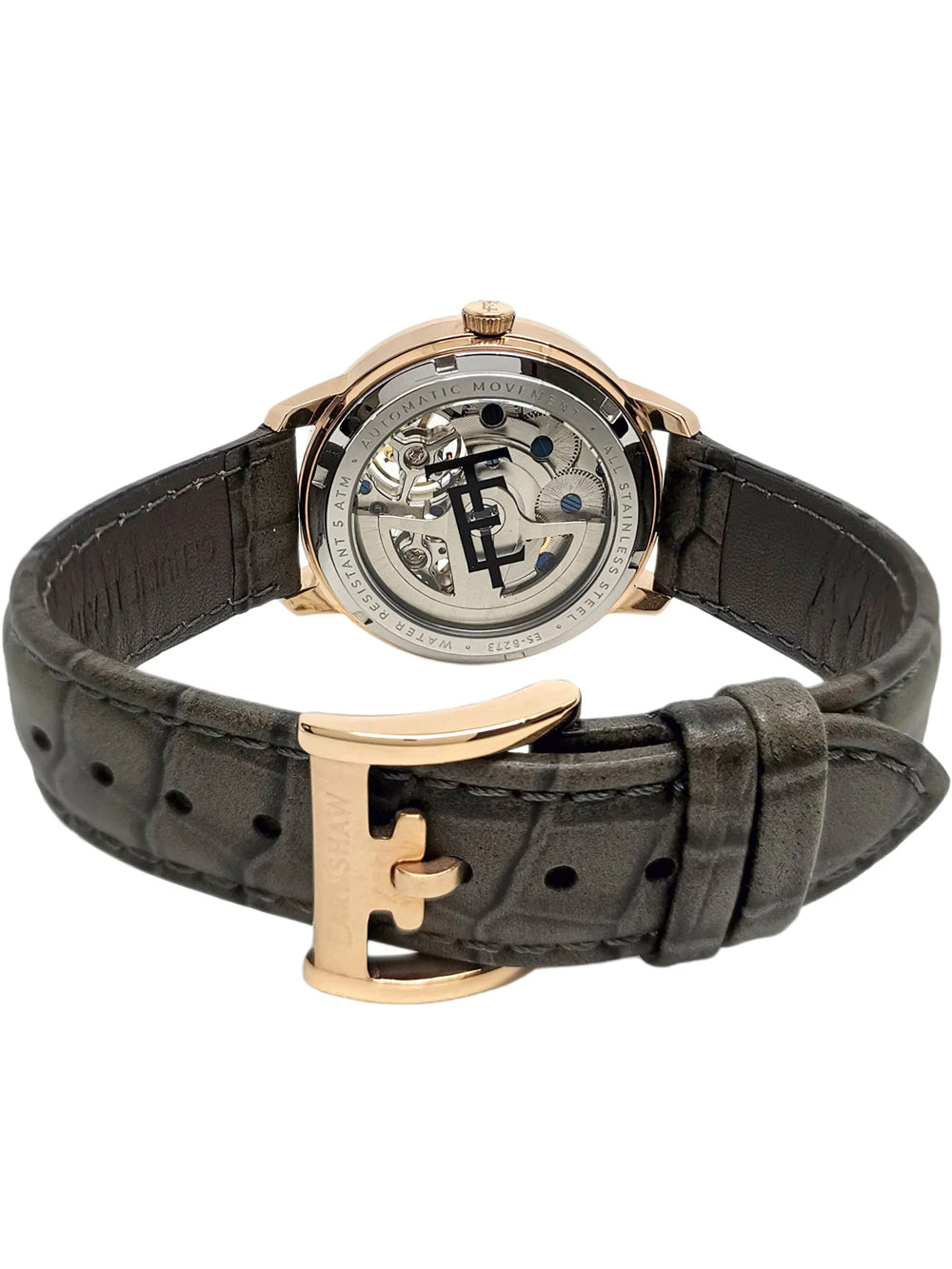 Thomas Earnshaw ES-8273-07 Brewster Double Barrel Automatic 42mm