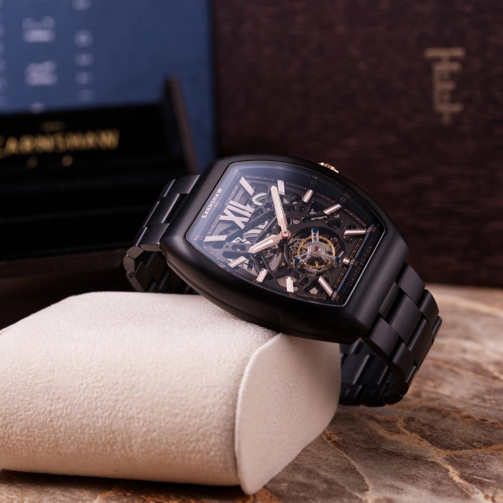 Thomas Earnshaw ES-8277-44 Supremacy Tourbillon vyriškas laikrodis 45mm 5ATM