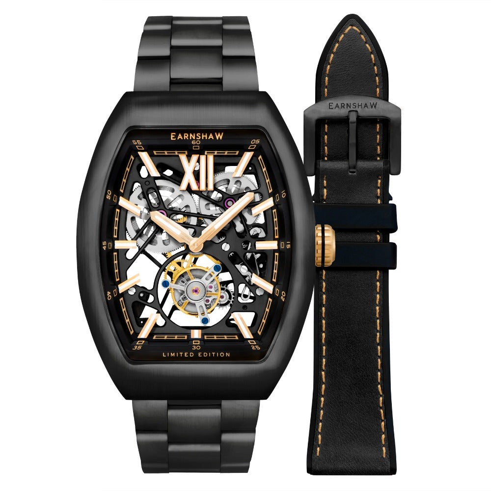 Thomas Earnshaw ES-8277-44 Supremacy Tourbillon vyriškas laikrodis 45mm 5ATM