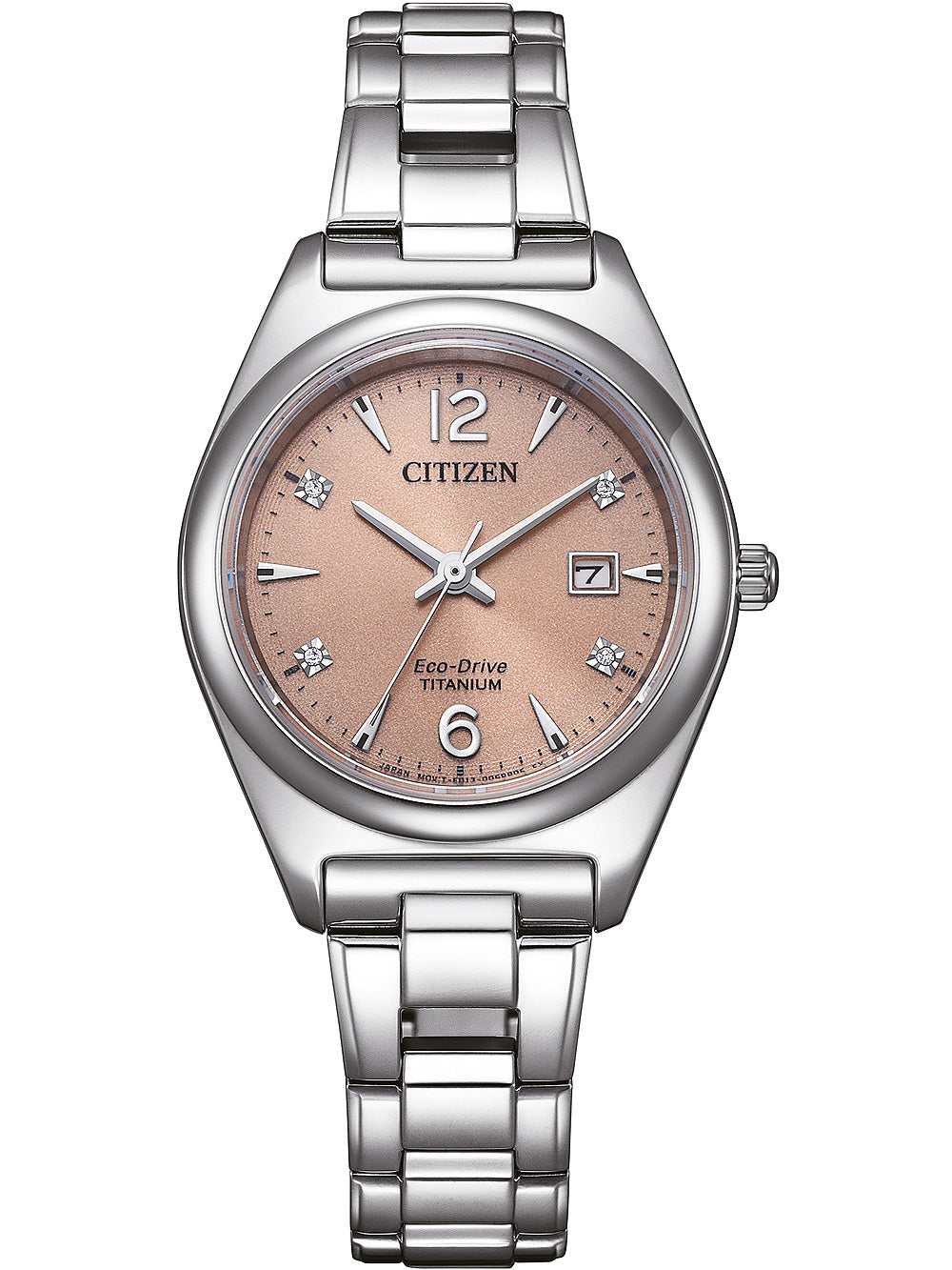 Citizen EW2601-81Z Eco-Drive Titanium moteriškas laikrodis 29mm 10ATM