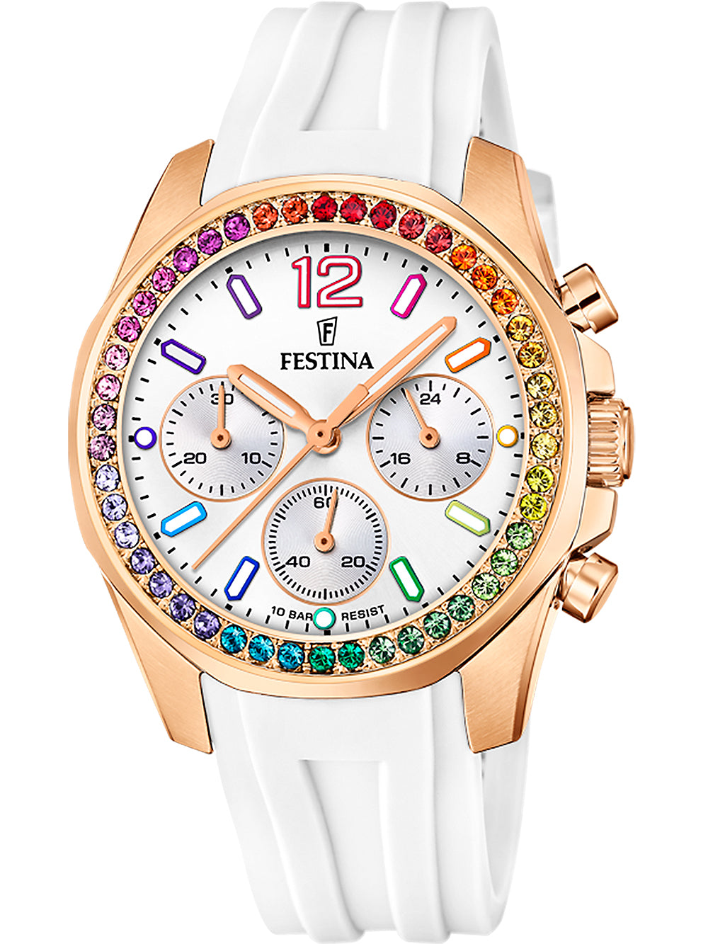Festina F20611/2 moteriškas laikrodis Chronograph 38 mm