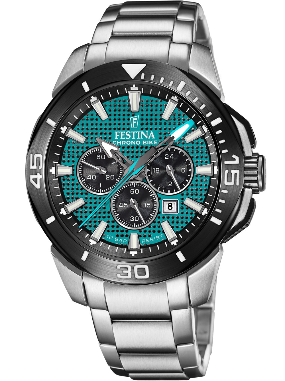 Festina F20641/3 Chrono Bike vyriškas laikrodis 47mm 10ATM