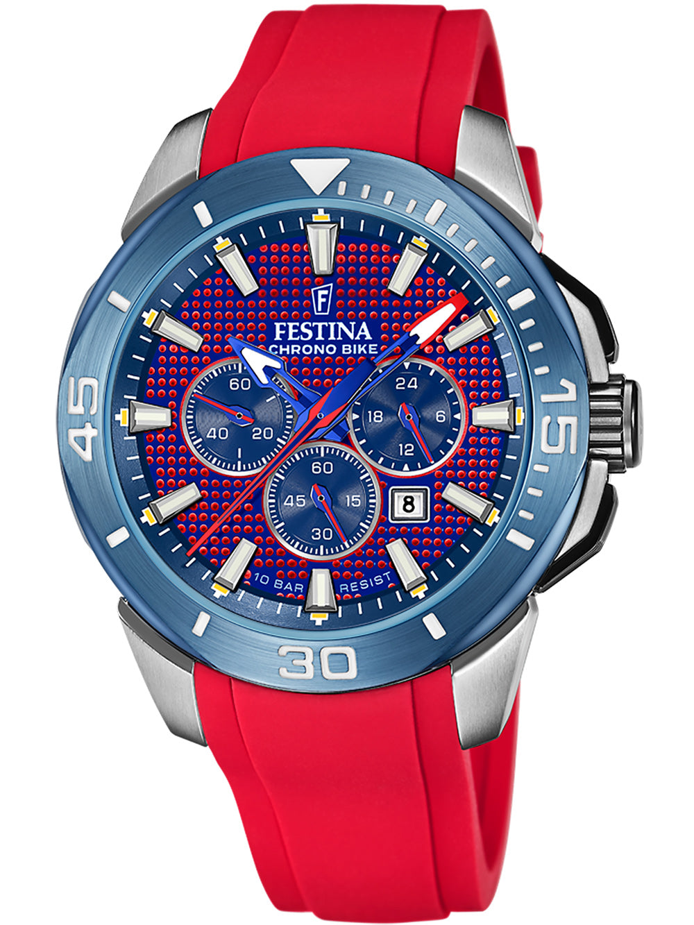Festina F20642/2 Chrono Bike vyriškas laikrodis 47mm 10ATM