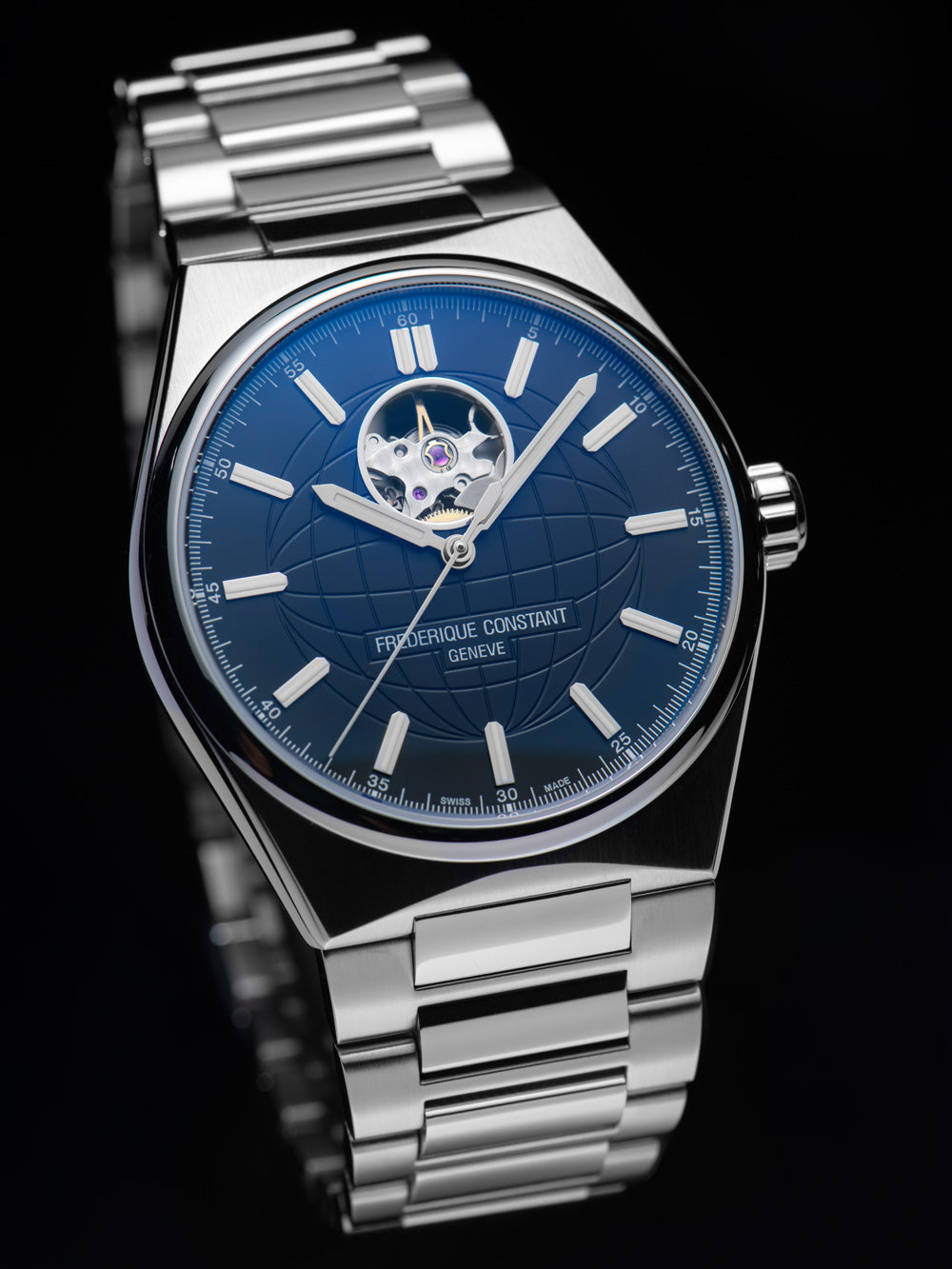 Frederique Constant FC-310N4NH6B Highlife Heart Beat Automatic vyriškas laikrodis