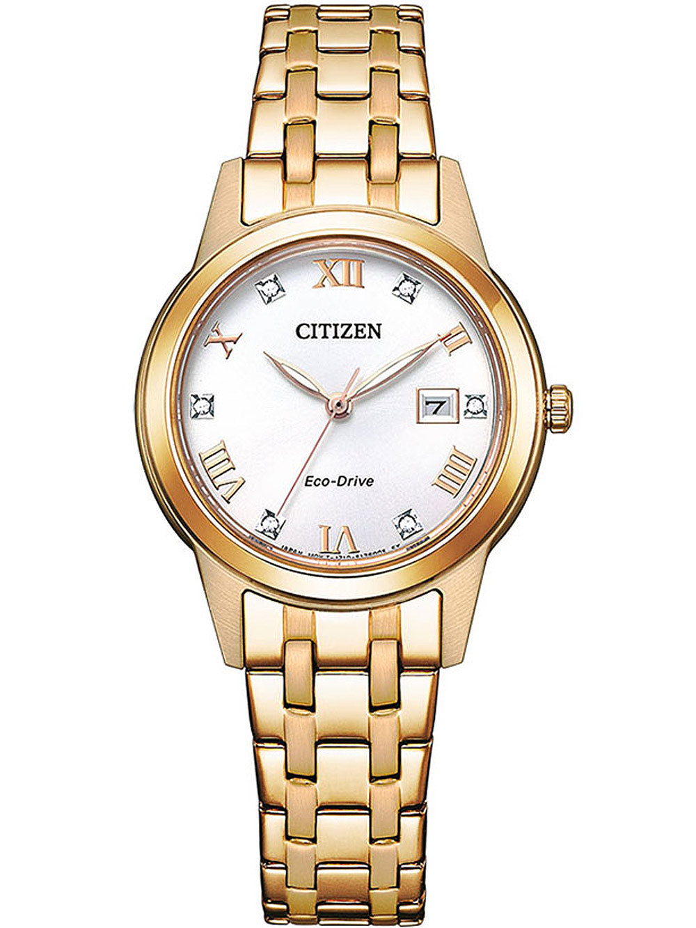 Citizen FE1243-83A Eco-drive Elegance moteriškas laikrodis 30mm 3ATM