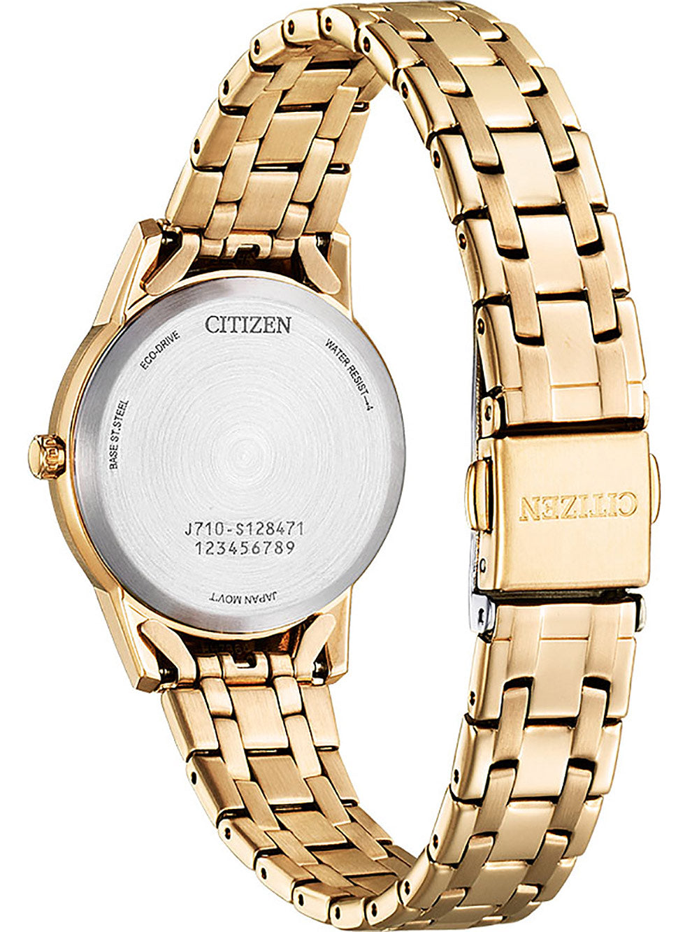 Citizen FE1243-83A Eco-drive Elegance moteriškas laikrodis 30mm 3ATM
