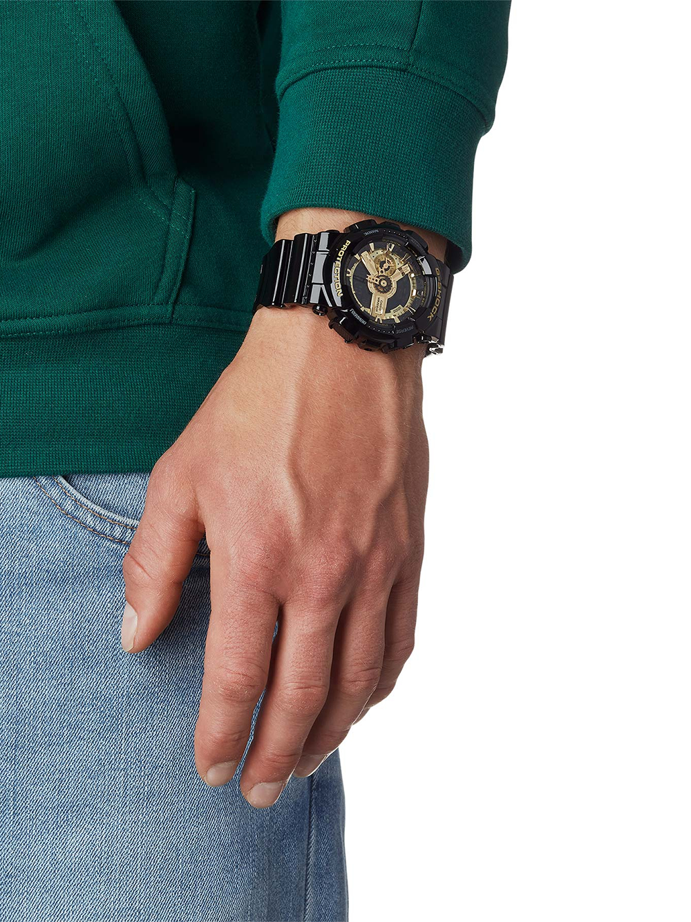 Casio GA-110GB-1AER G-Shock vyriškas laikrodis