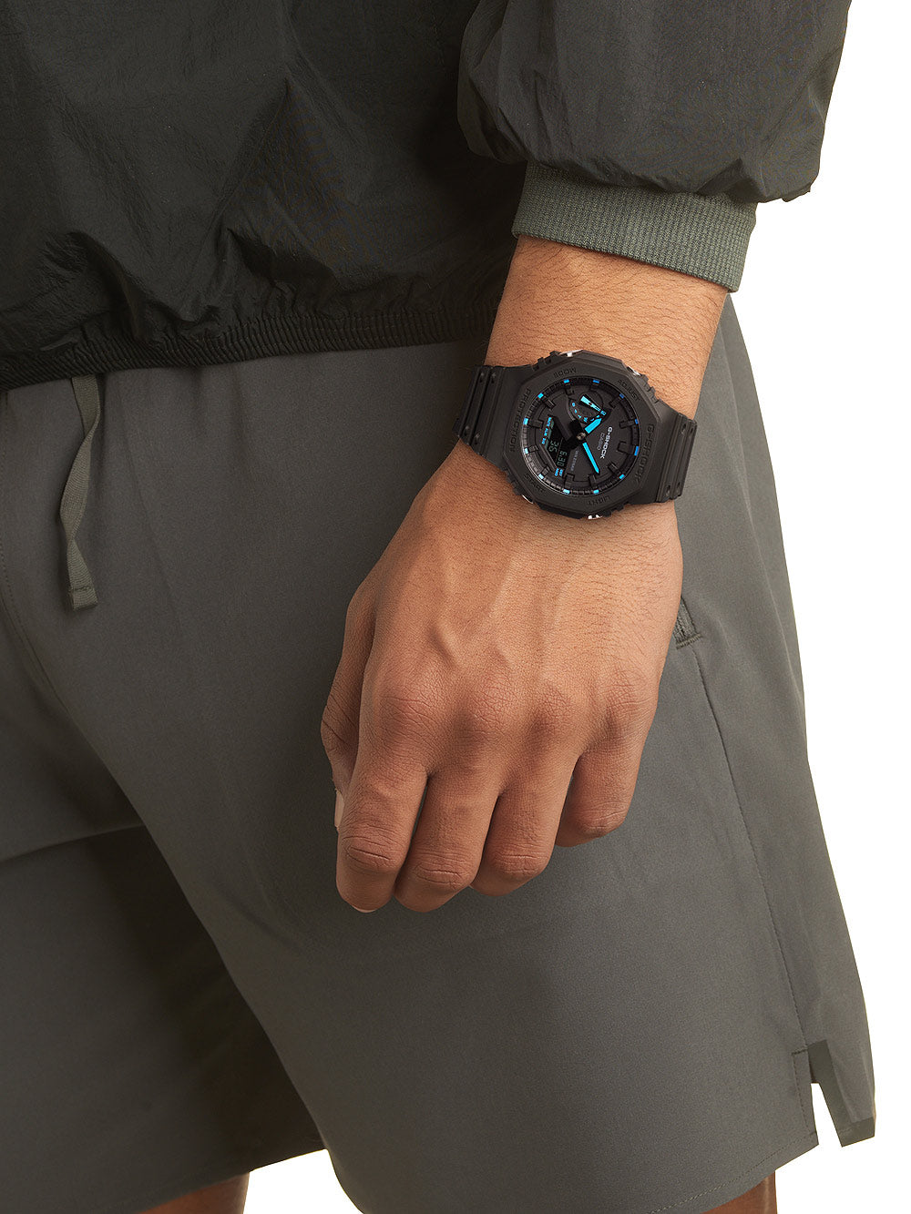 Casio GA-2100-1A2ER G-Shock vyriškas laikrodis 45mm 20ATM