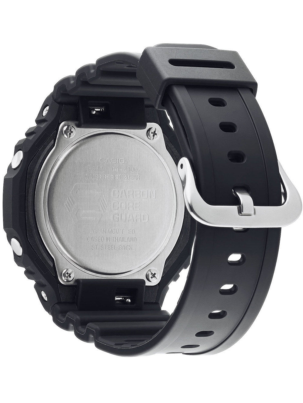 Casio GA-2100-1A4ER G-Shock vyriškas laikrodis 45mm 20ATM
