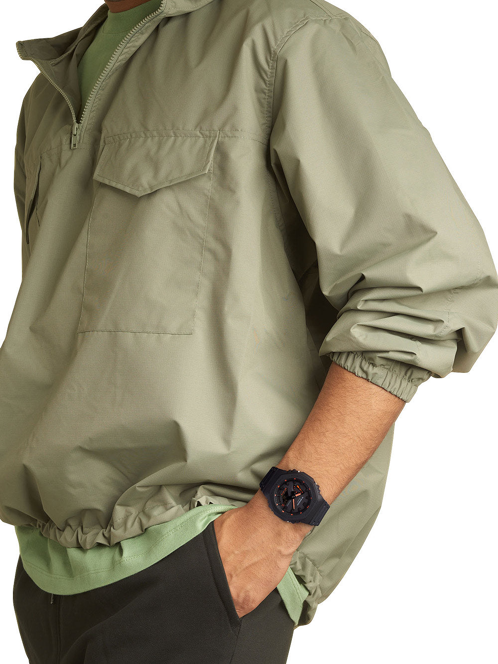 Casio GA-2100-1A4ER G-Shock vyriškas laikrodis 45mm 20ATM