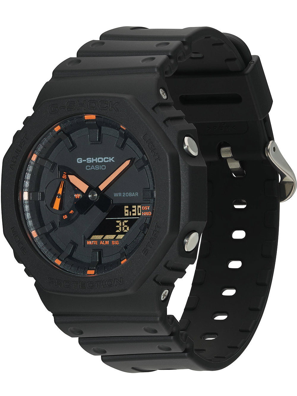 Casio GA-2100-1A4ER G-Shock vyriškas laikrodis 45mm 20ATM
