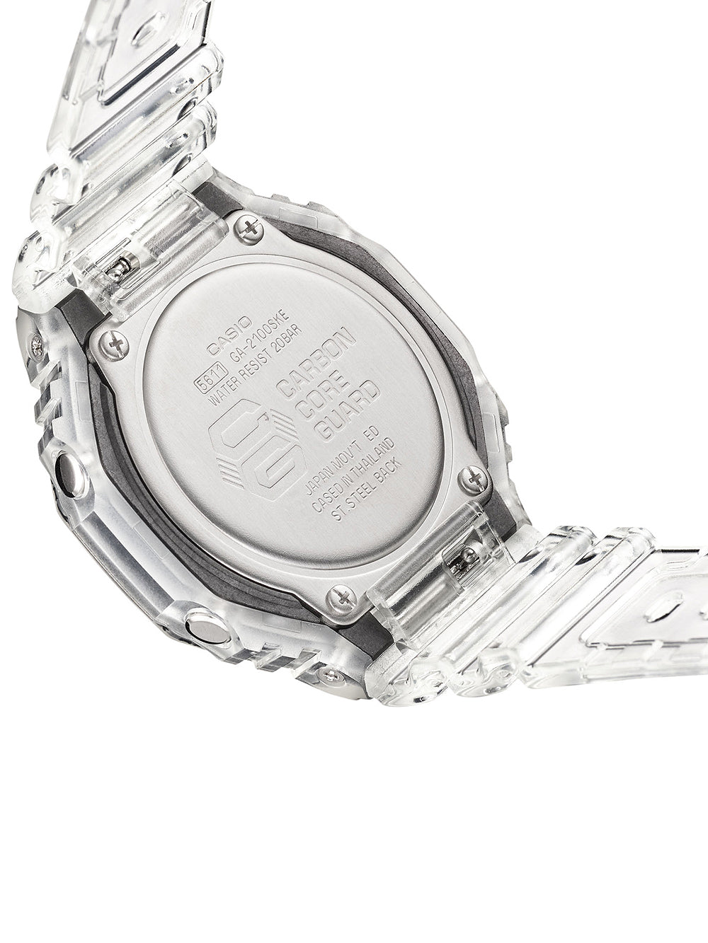 Casio GA-2100SKE-7AER G-Shock vyriškas laikrodis 45mm 20ATM
