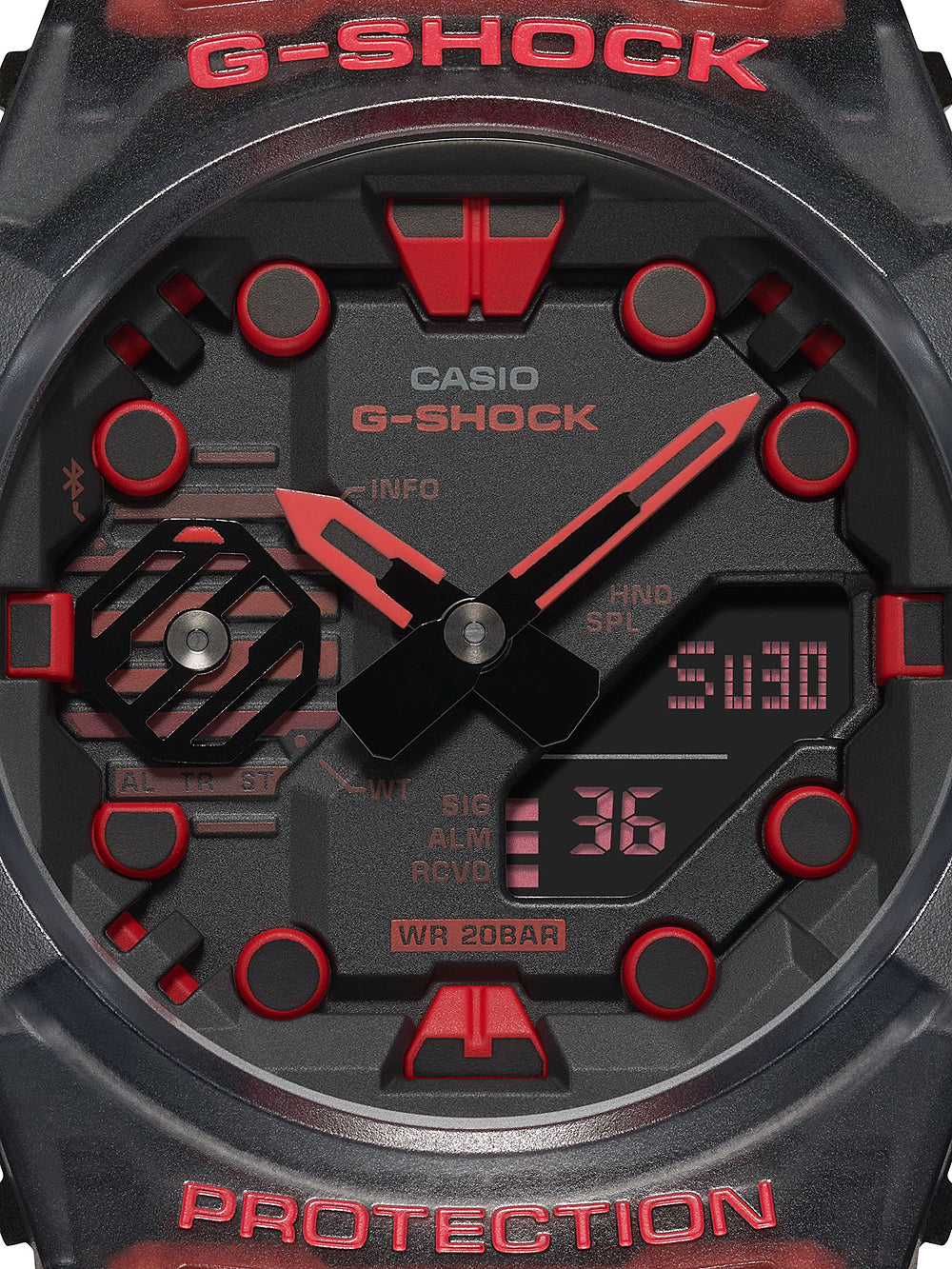 Casio GA-B001G-1AER G-Shock vyriškas laikrodis 46mm 20ATM