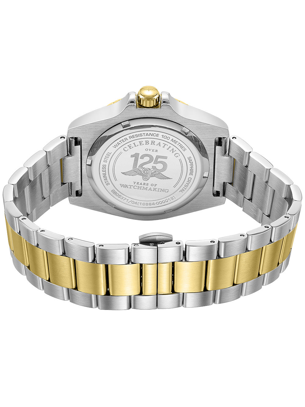 Rotary GB05371/04 Henley World Timer vyriškas laikrodis 41mm 10ATM