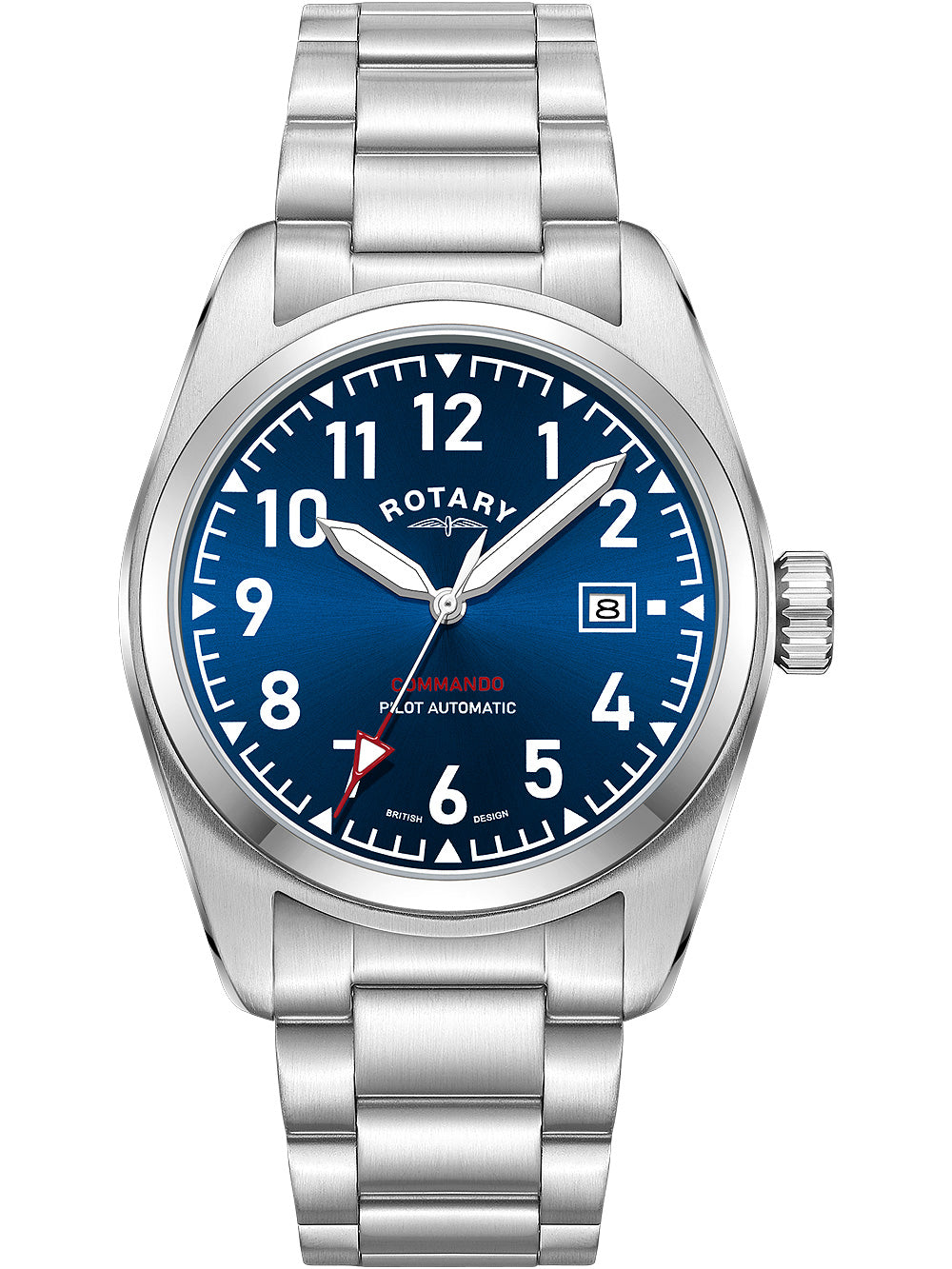 Rotary GB05470/52 Commando vyriškas laikrodis 42mm 10ATM