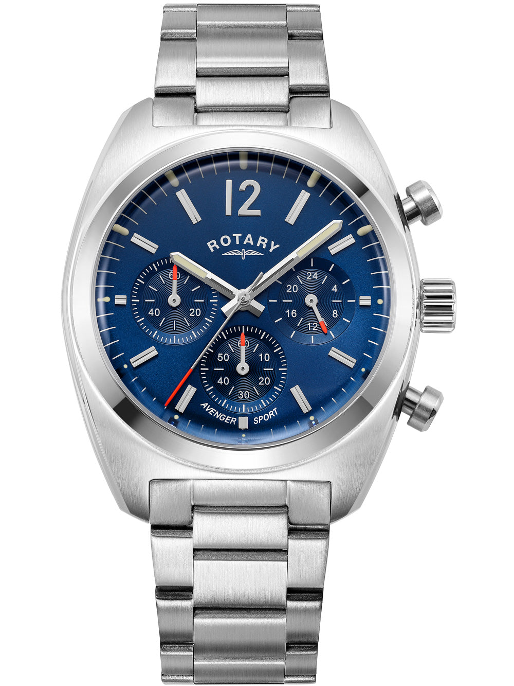 Rotary GB05485/05 Avenger Sport Chronograph vyriškas laikrodis 40mm 5ATM